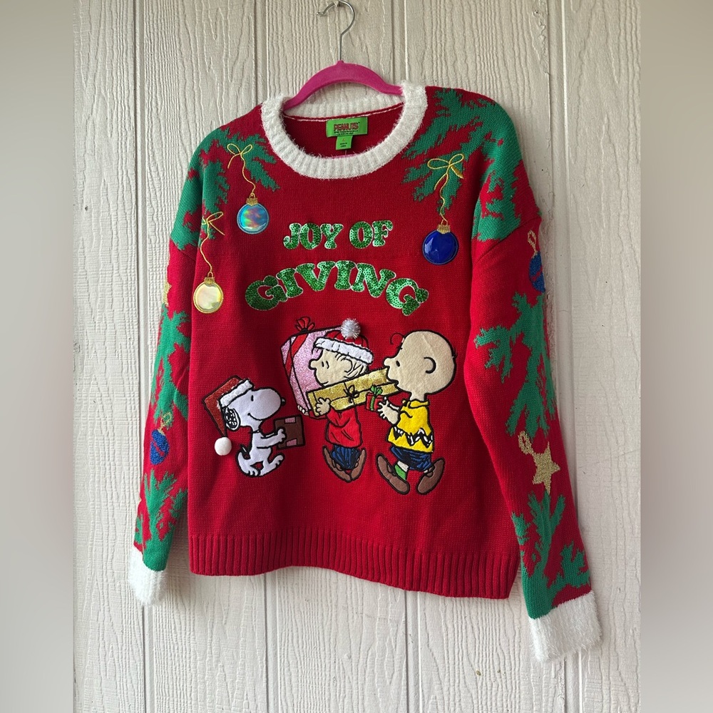 Peanuts Ugly Christmas Sweater - Picture 9 of 9